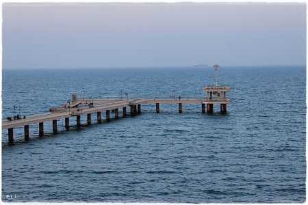 Nationalfeiertag Burgas Seebrücke (03.03.2021)