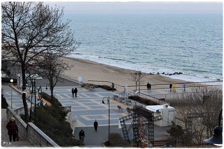 Nationalfeiertag Burgas Seebrücke (03.03.2021)
