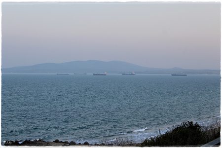 Nationalfeiertag Burgas Seebrücke (03.03.2021)