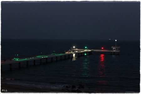 Nationalfeiertag Burgas Seebrücke (03.03.2021)