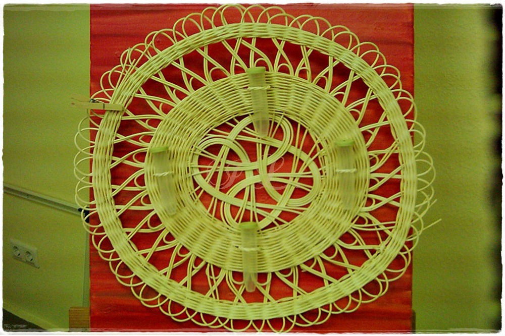 Peddigrohr- Wandbehang 01