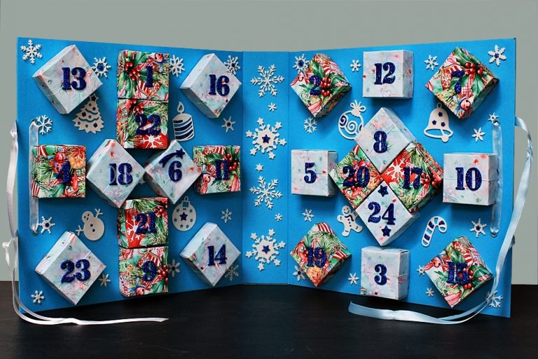 cTc Adventskalender Blau/ cTc Advent Calendar Blue