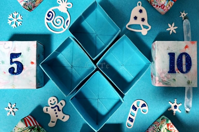 cTc Adventskalender Blau/ cTc Advent Calendar Blue