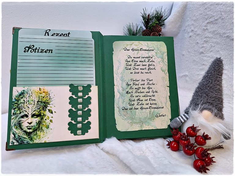 Scrapbook "Green Witch" 02