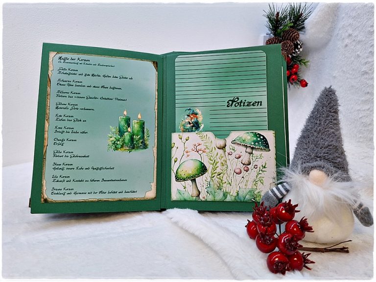 Scrapbook "Green Witch" 11