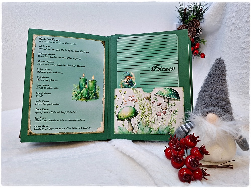 Scrapbook "Green Witch" 11