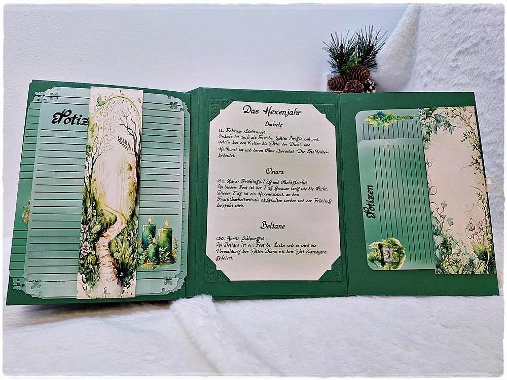 Scrapbook "Green Witch" 13