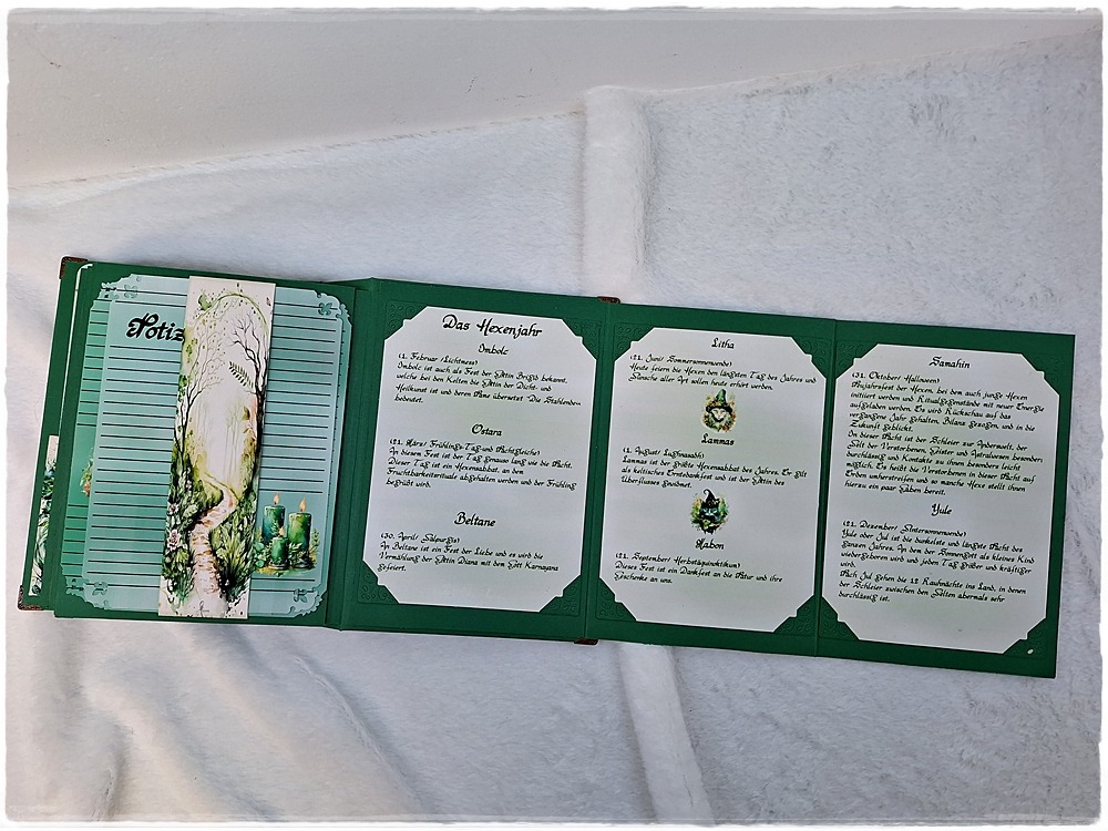 Scrapbook "Green Witch" 14