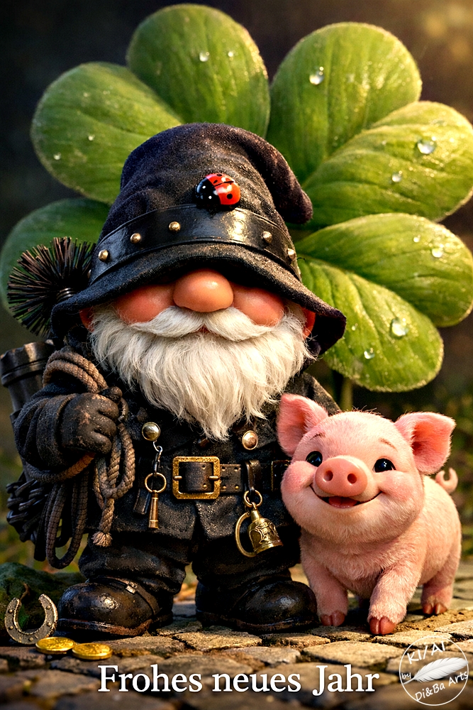 Glücksbringer zum neuen Jahr