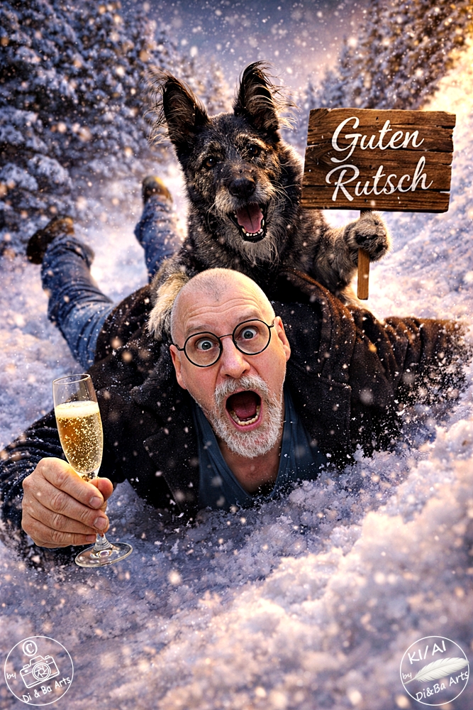 Rutschpartie ins neue Jahr