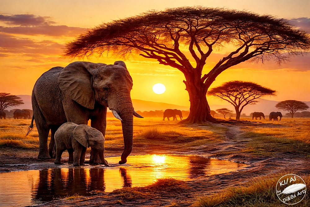Im goldenen Licht Afrikas