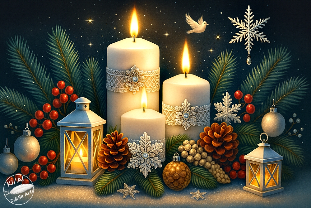 Adventskranz 04
