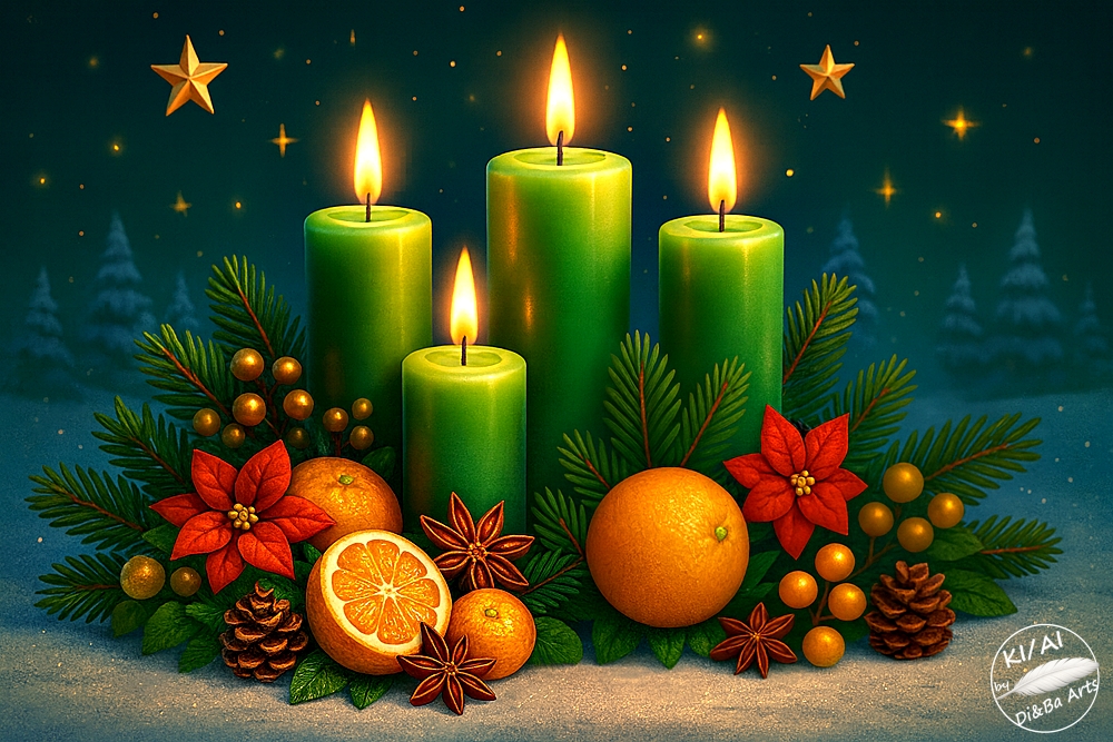 Adventskranz 10