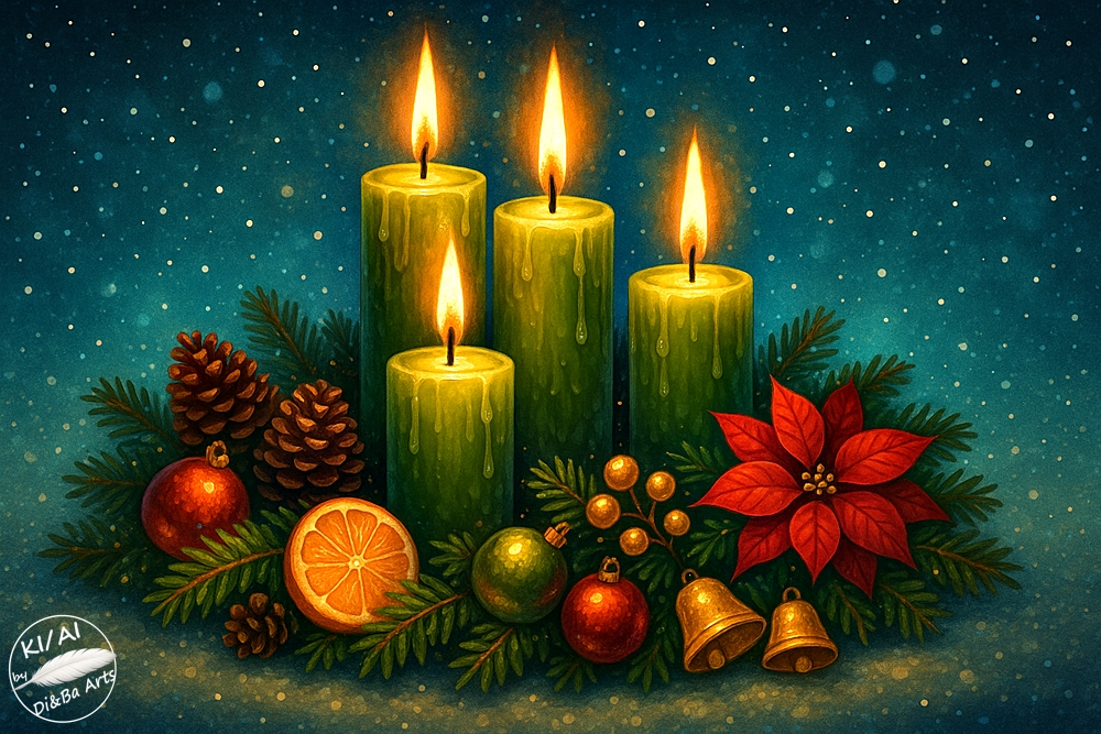 Adventskranz 13