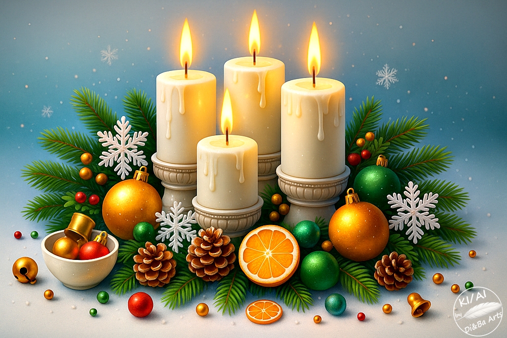 Adventskranz 15