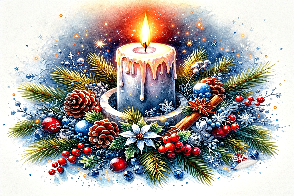 Adventskranz 16