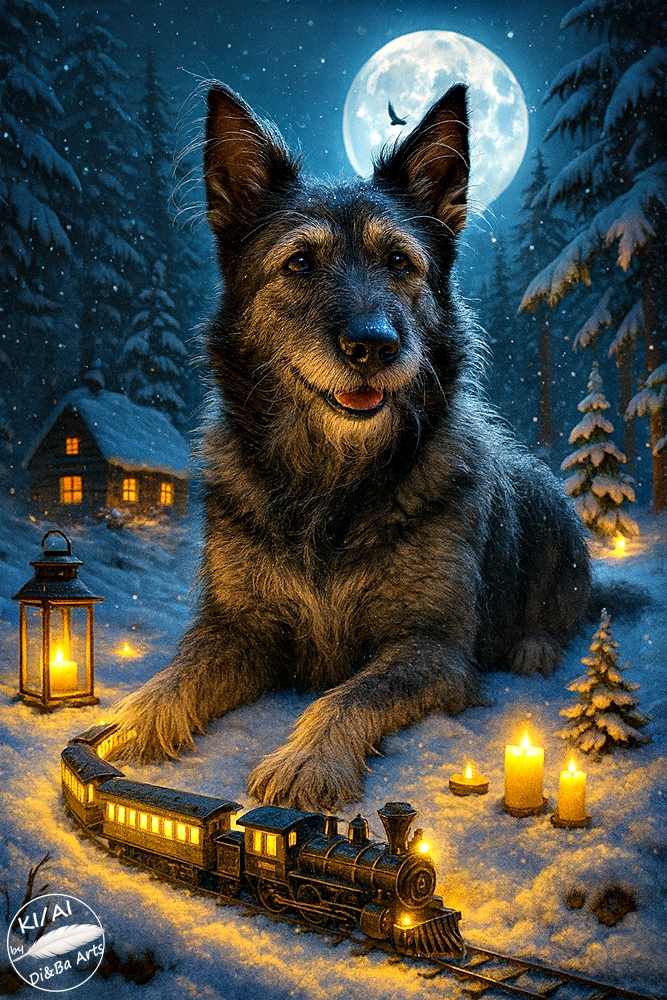 Weihnachtszauber im Mondlicht