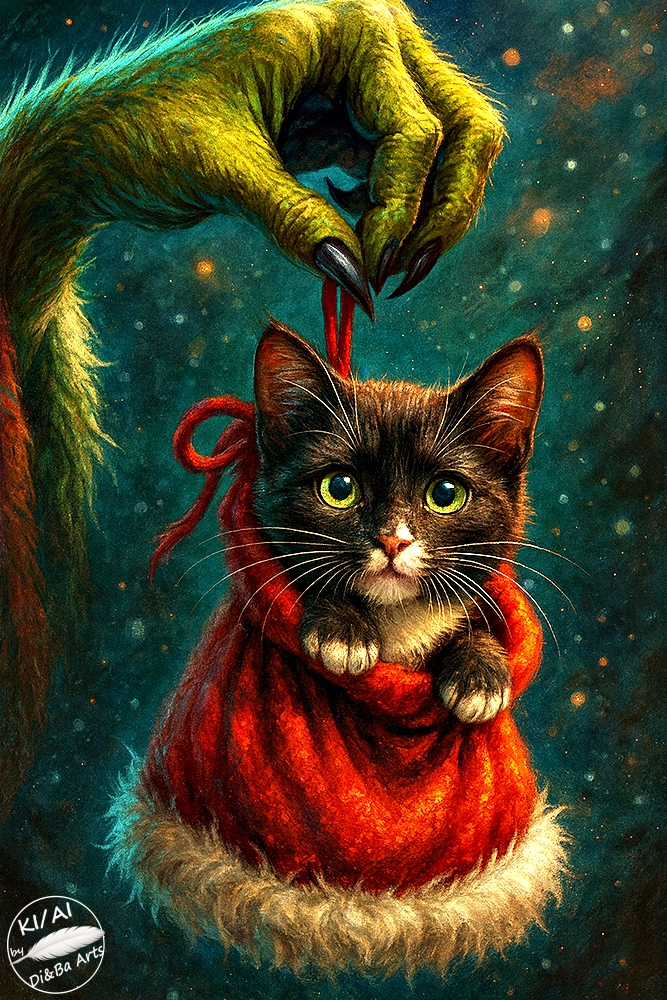 Katze im Sack vom Grinch