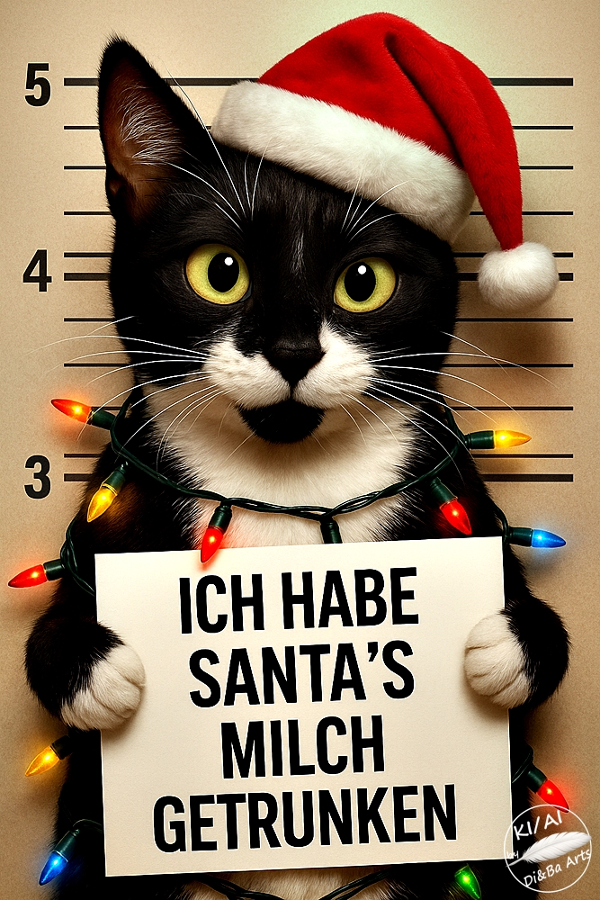 Santas Milch war zu verlockend