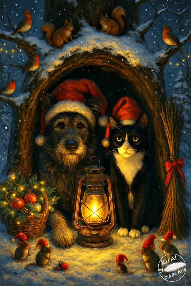 Weihnachten im Tierversteck