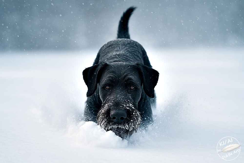 Vollgas durch den Tiefschnee
