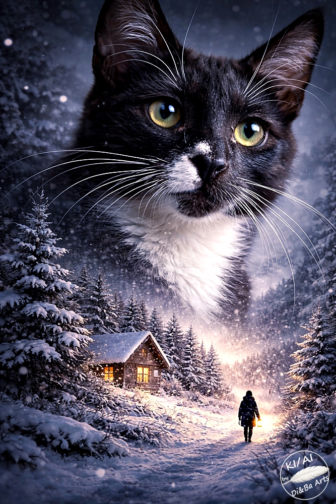 Winterwächter auf Samtpfoten