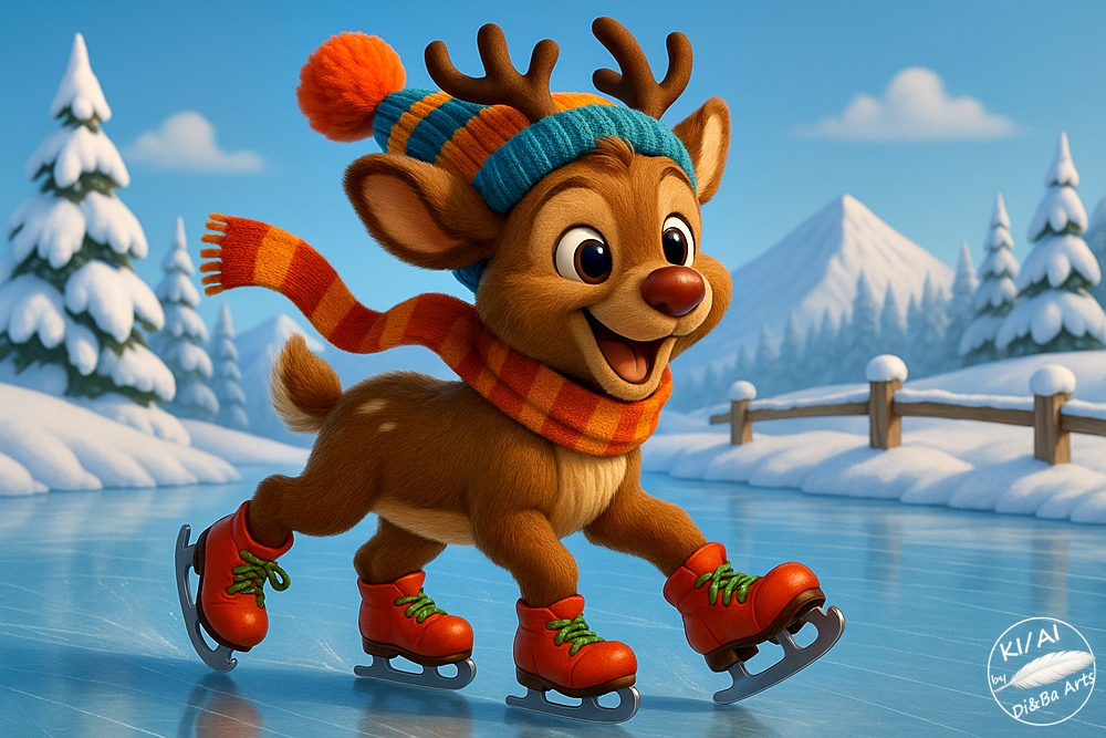 Vier Kufen für Rudolf