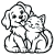 Tierischer Fun Hund und Katze